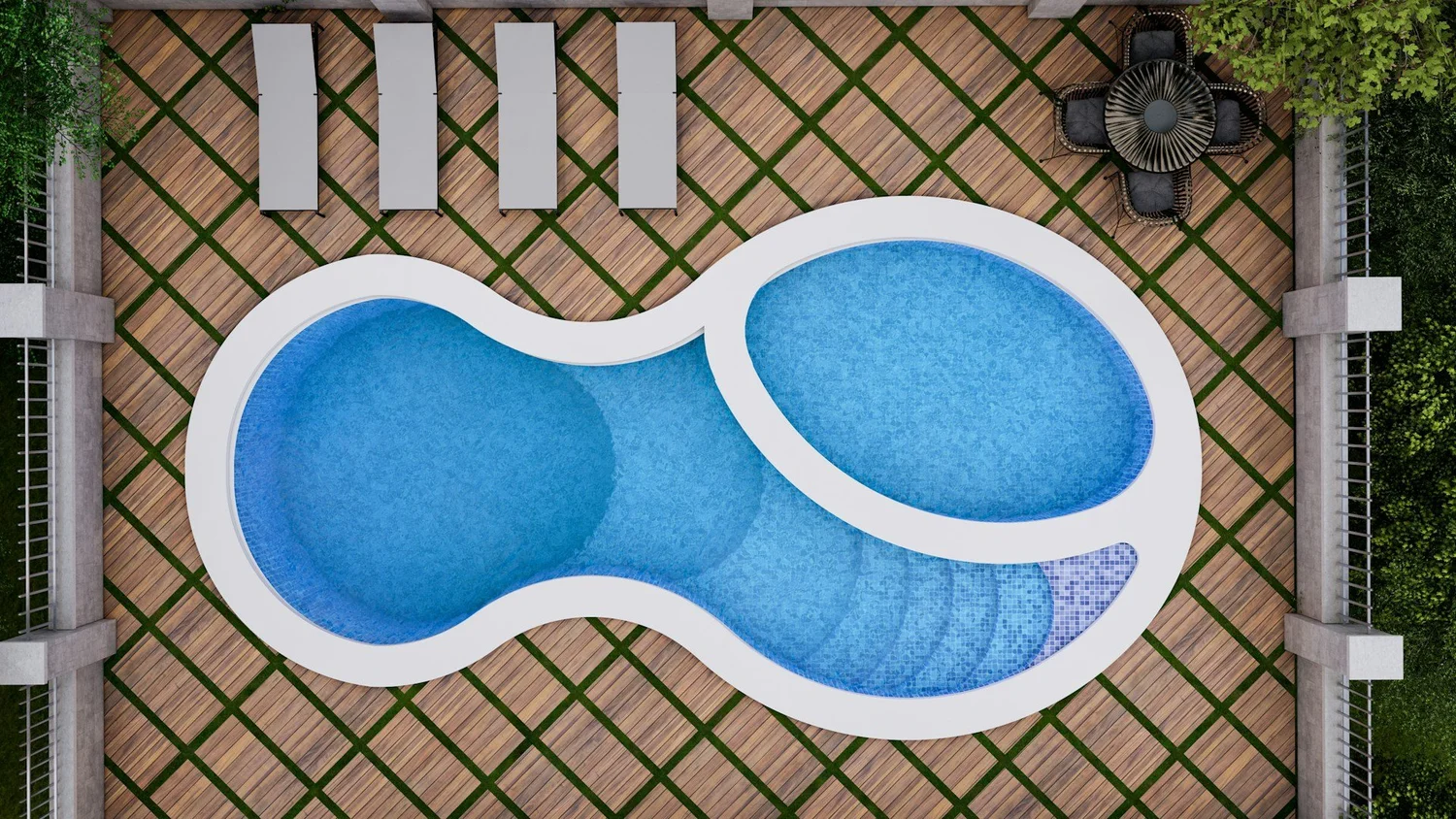 Custom Pools Without the Summer Wait List for Holiday Swims