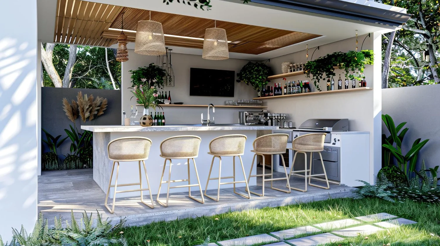 Elevating Outdoor Kitchens in Los Angeles with Smart Hardscapes